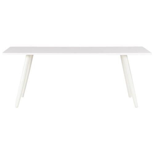 Sofabord 120 x 60 x 46 cm hvid