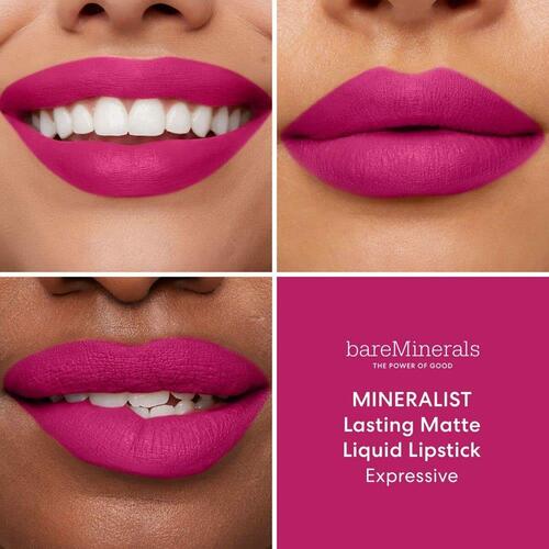 Flydende læbestift bareMinerals Mineralist Expressive 4 ml