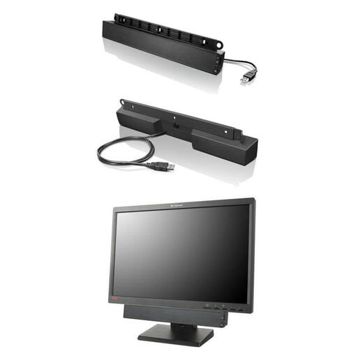 Lenovo 0A36190 PC‑højttaler soundbar - sort, 2,5 W