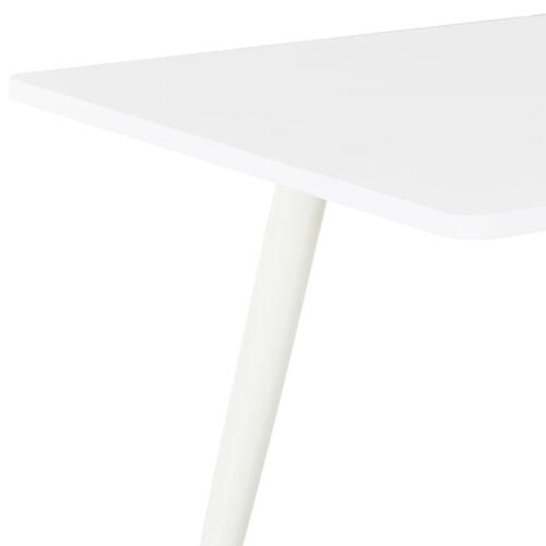 Sofabord 120 x 60 x 46 cm hvid