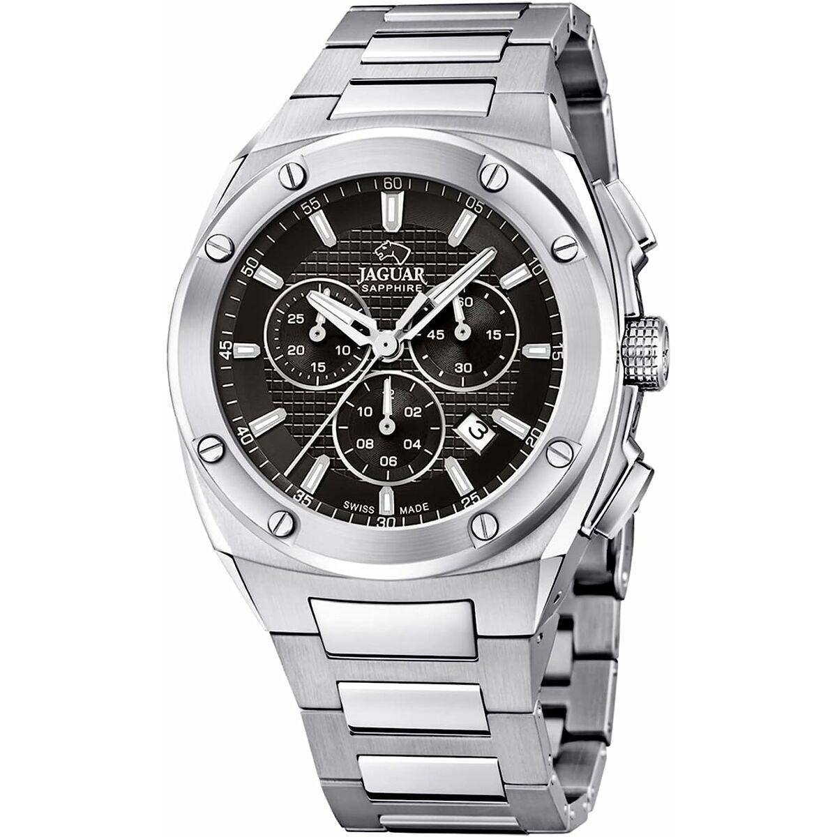 Jaguar J805/D herreur - chronograph i stål