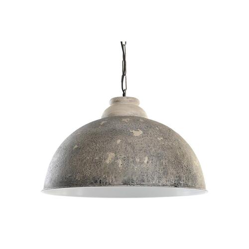 Loftslampe Sort Grå Træ Metal 50 W 61 x 61 x 37 cm