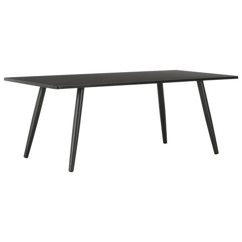 Sofabord 120 x 60 x 46 cm sort