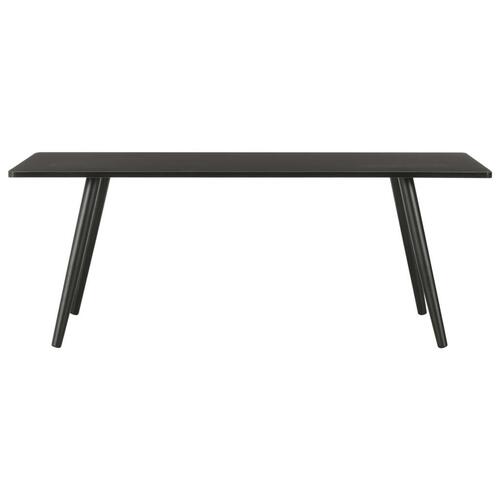 Sofabord 120 x 60 x 46 cm sort