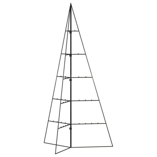 Juletræsstel i metal 100 cm - sort