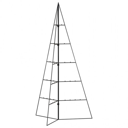 Juletræsstel i metal 100 cm - sort