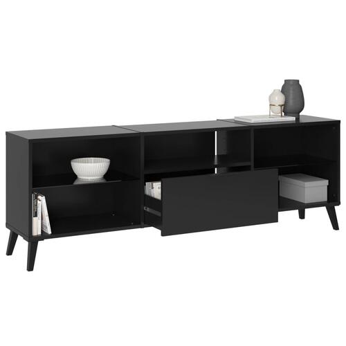 FMD tv-skab 153,5x31,7x52 cm sort