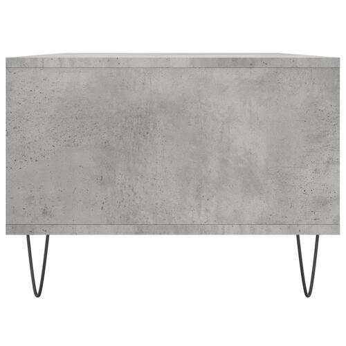 Sofabord 90x50x36,5 cm konstrueret træ betongrå
