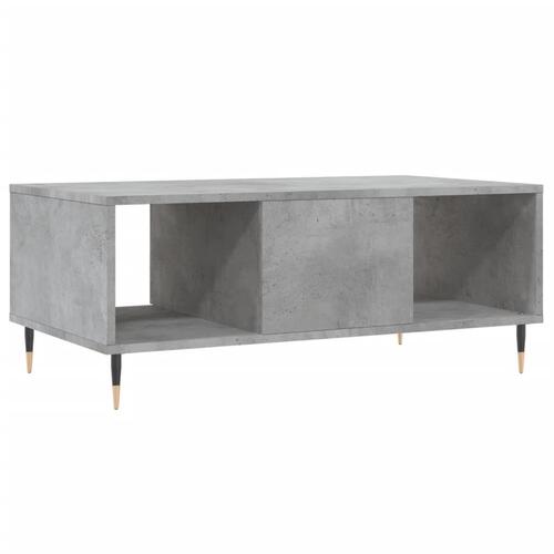 Sofabord 90x50x36,5 cm konstrueret træ betongrå