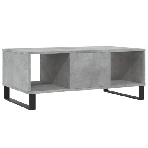 Sofabord 90x50x36,5 cm konstrueret træ betongrå