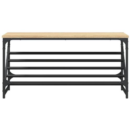 Skoreol 90x30x45 cm konstrueret træ sonoma-eg