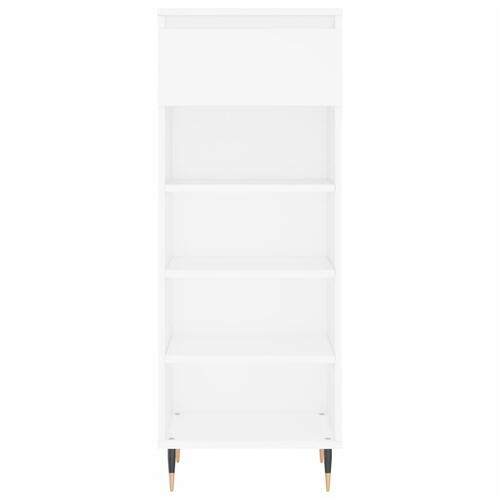 Skoreol 40x36x105 cm konstrueret træ hvid