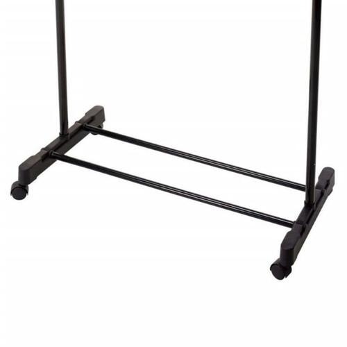 Storage solutions tøjstativ m. bøjlestang og hjul 80x42x(90-165) cm