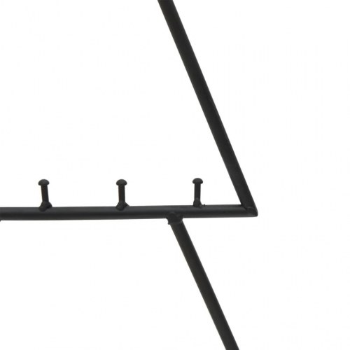 Dekorativt juletræ i metal 60 cm - sort
