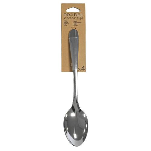 Sæt med skeer Pradel essentiel Ondine Stål Metal 18 cm (4 enheder)