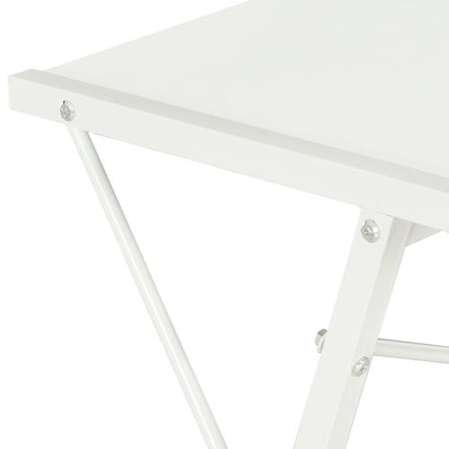 Skrivebord med hylde 116x50x93 cm hvid