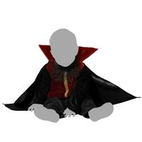 Kostume til babyer Vampyr 6-12 måneder