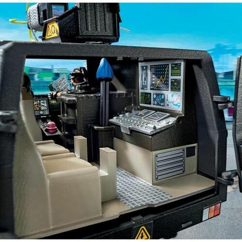 Legetøjssæt Playmobil Police car City Action Plastik