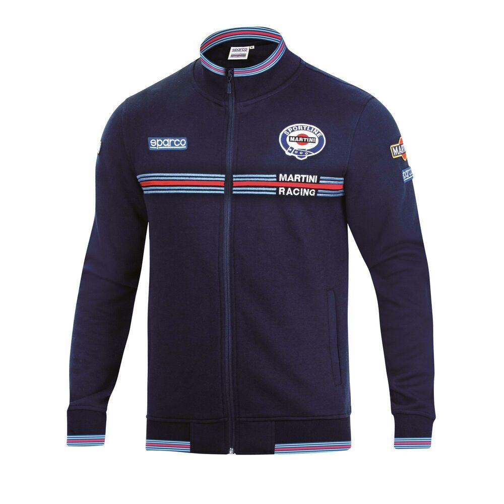 Hættetrøje Sparco S01278MRBM5XXL Blå XXL