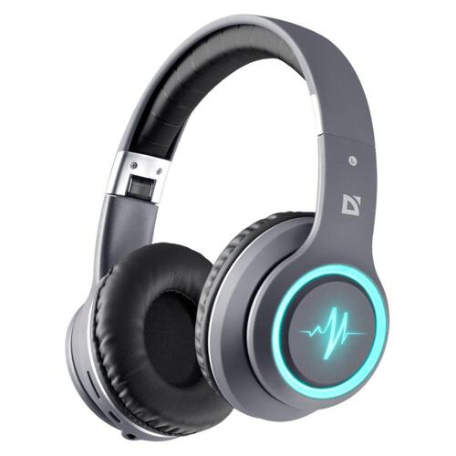 Bluetooth headset med mikrofon Defender FREEMOTION B571 LED Grå