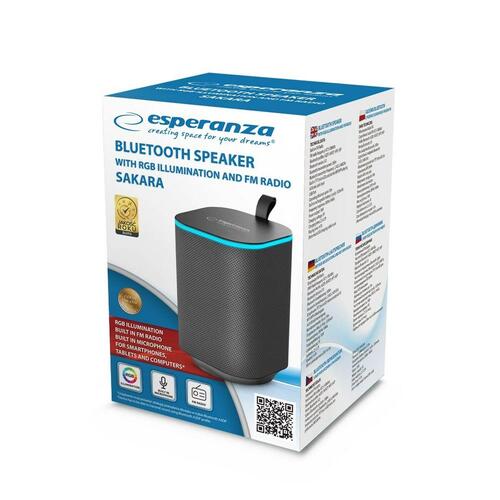 Transportable Bluetooth-højttalere Esperanza EP155 Sort