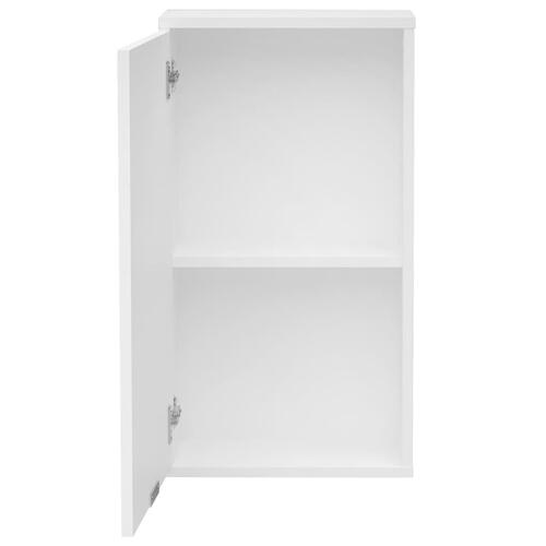 FMD væghængt badeværelsesskab 36,8x17,1x67,3 cm hvid