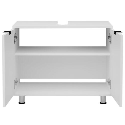 FMD underskab til badeværelset 70x32,9x49,5 cm hvid