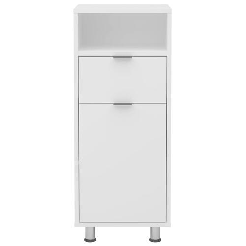 FMD badeværelsesskab 36,7x32,9x90,4 cm hvid