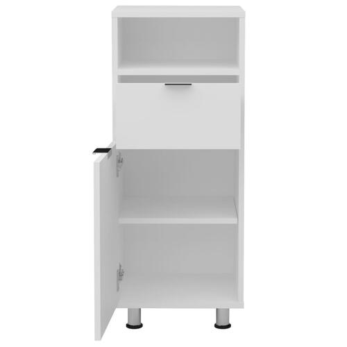 FMD badeværelsesskab 36,7x32,9x90,4 cm hvid