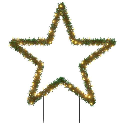 Julestjerne med jordspyd 115 LED'er 85 cm