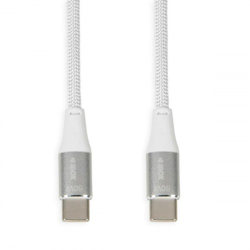 Ibox USB-C til USB-C kabel 2 m - hvid (IKUTC2W)