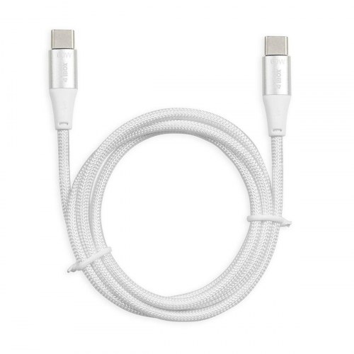Ibox USB-C til USB-C kabel 2 m - hvid (IKUTC2W)