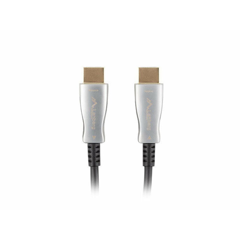 Lanberg HDMI-kabel 2.0 - 30 m, sort