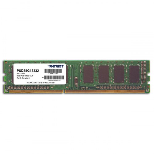 Patriot Memory PSD38G13332 DDR3 RAM 8 GB CL9 (1333 MHz)