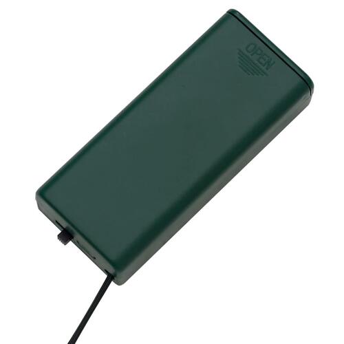 Julekrans med 35 LED'er 60 cm grøn