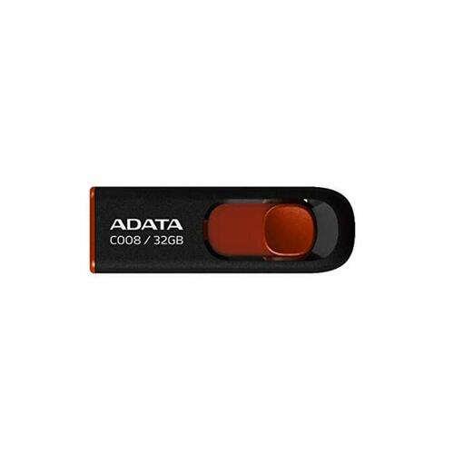 USB-stik Adata AC008-32G-RKD Sort/Rød 32 GB