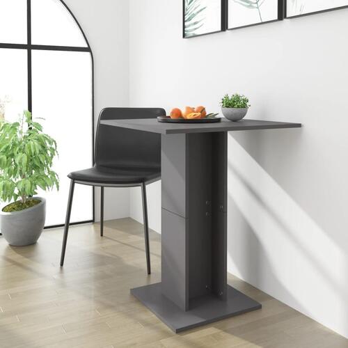 Bistrobord 60x60x75 cm spånplade grå