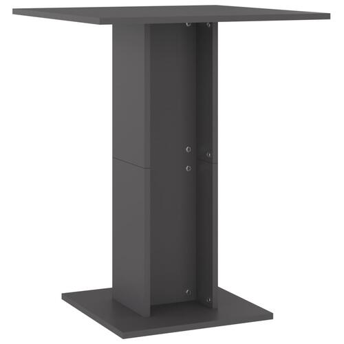 Bistrobord 60x60x75 cm spånplade grå