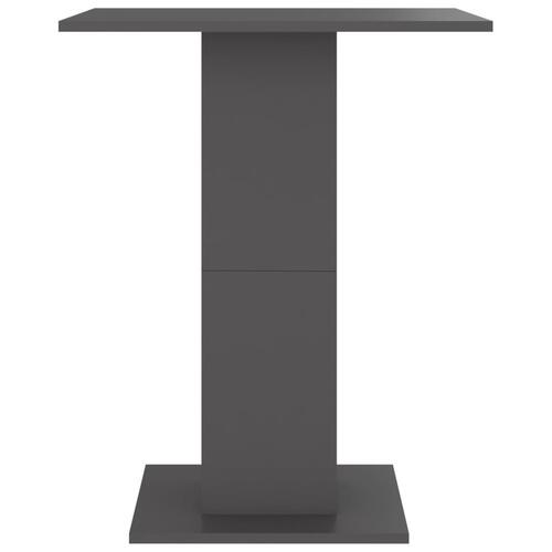 Bistrobord 60x60x75 cm spånplade grå