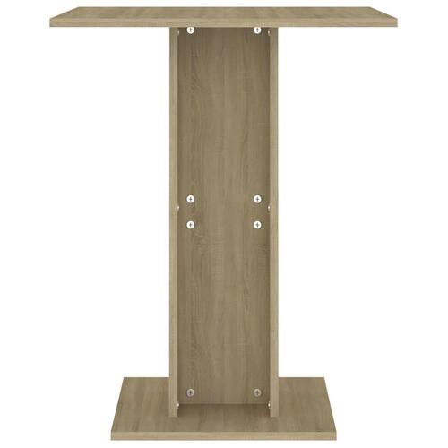 Barbord 60x60x75 cm spånplade sonoma-eg