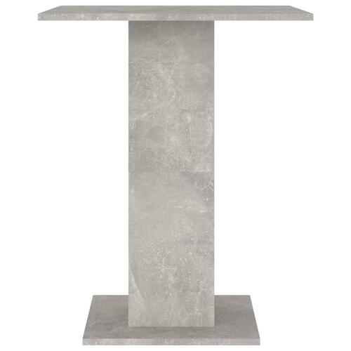 Barbord 60x60x75 cm spånplade betongrå