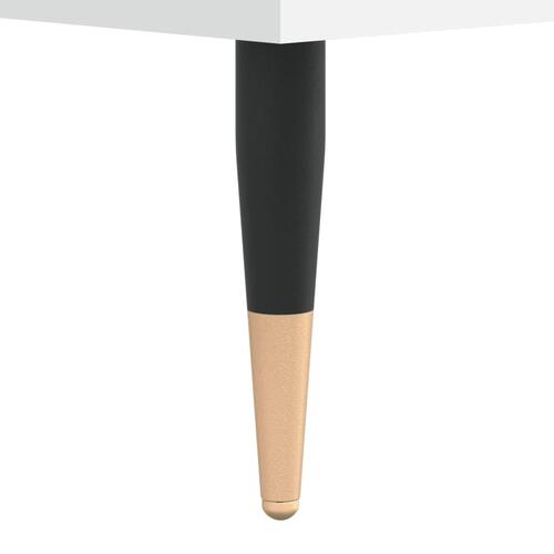 Sofabord 90x44,5x45 cm konstrueret træ hvid