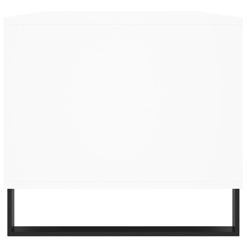 Sofabord 90x49x45 cm konstrueret træ hvid
