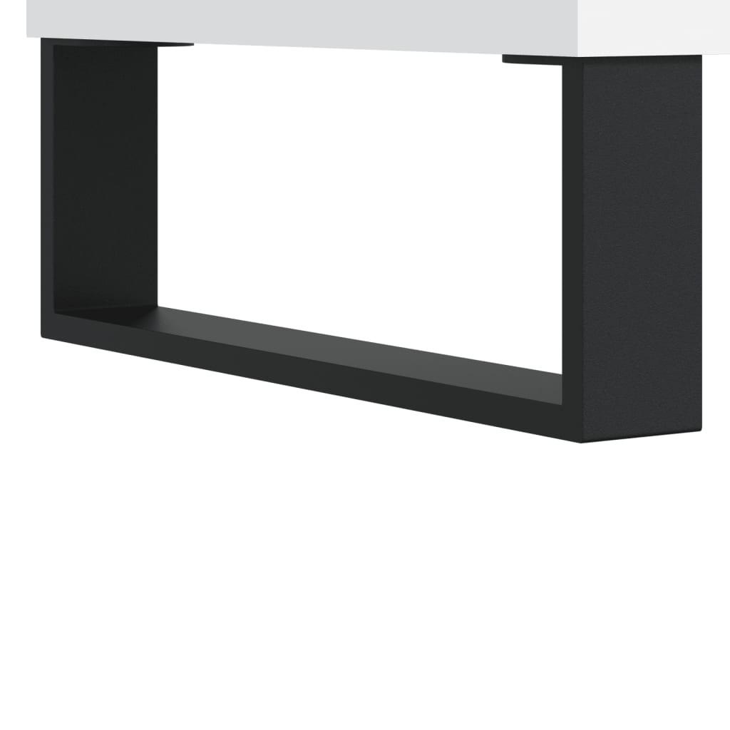Sofabord 90x49x45 cm konstrueret træ hvid