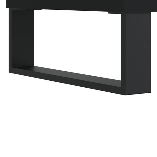Sofabord 60x44,5x45 cm konstrueret træ sort