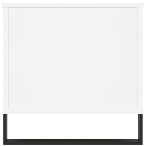 Sofabord 90x44,5x45 cm konstrueret træ hvid