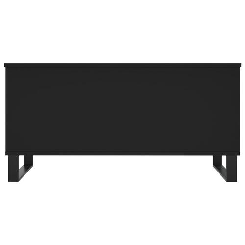 Sofabord 90x44,5x45 cm konstrueret træ sort