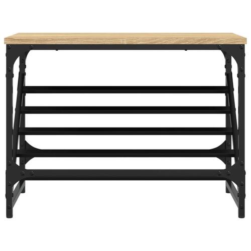 Skoreol 60x30x45 cm konstrueret træ sonoma-eg