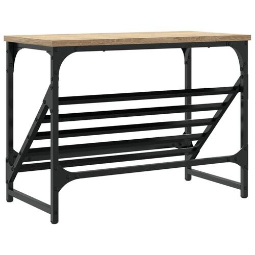 Skoreol 60x30x45 cm konstrueret træ sonoma-eg