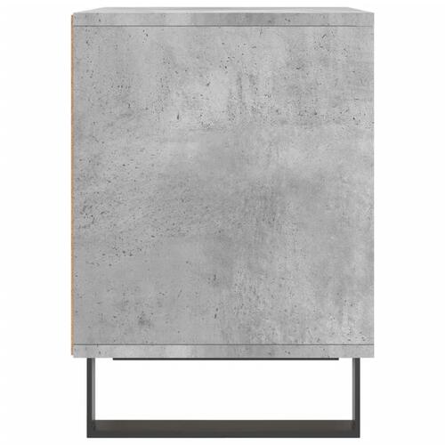 Sengeborde 2 stk. 40x35x50 cm konstrueret træ betongrå